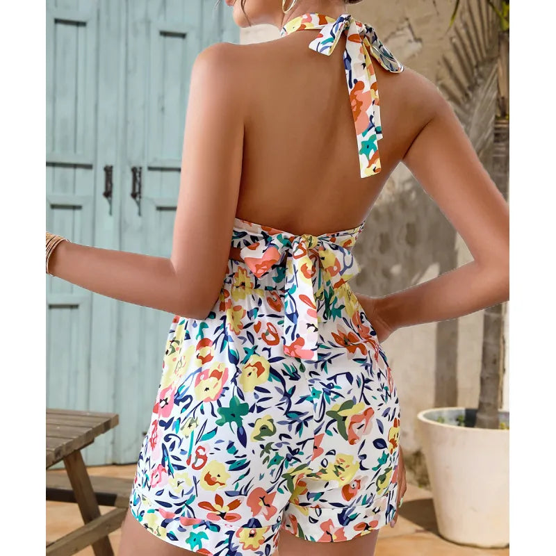 Combinaison sans manches à lacets - Chic&Shines