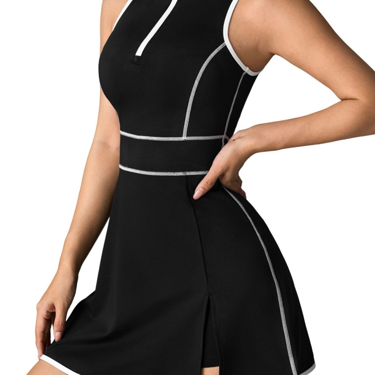 Robe short de sport avec poche smartphone - Chic&Shines