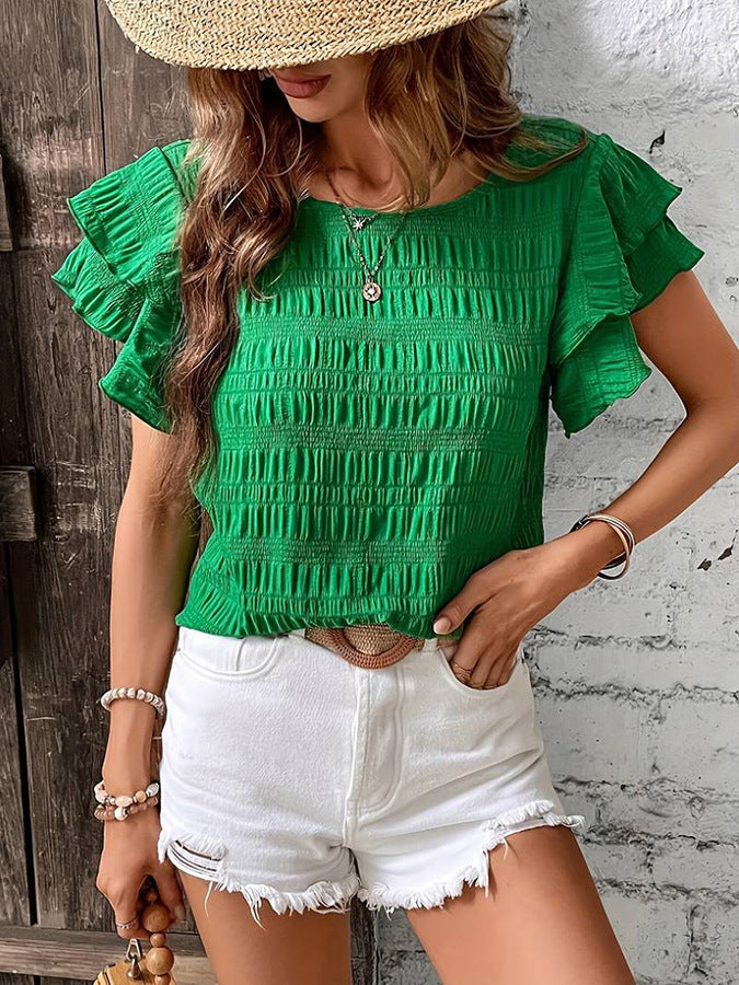 Haut à manches volantes - Chic&Shines