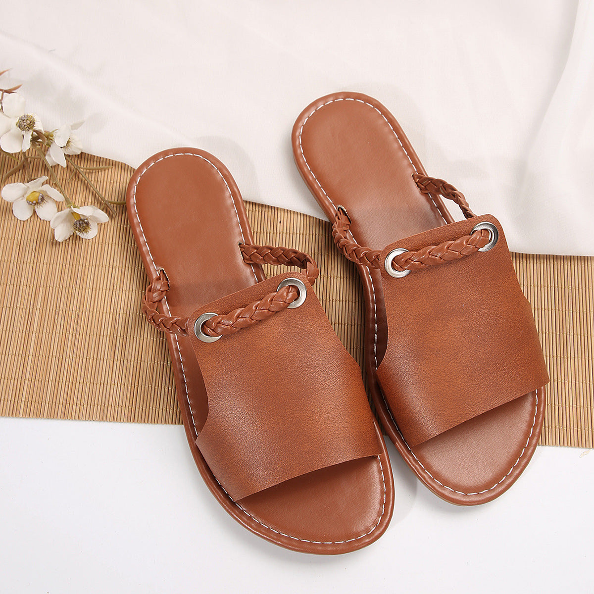 Sandales tissés élégance et confort au quotidien - Chic&Shines