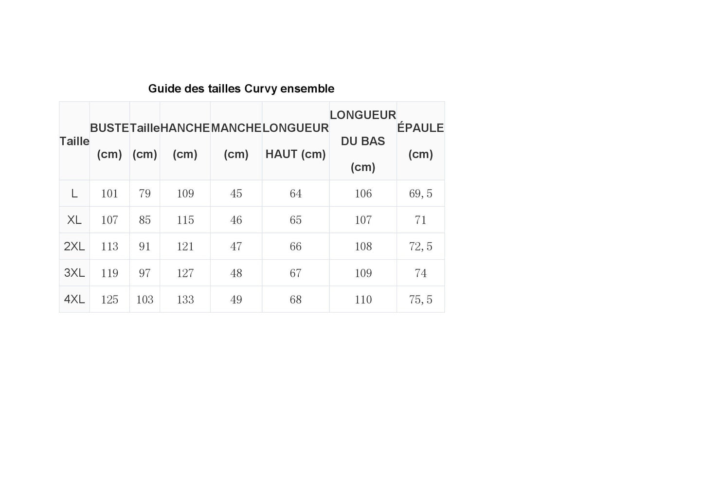 Ensemble Haut Manches Longues Jogging - Chic&Shines