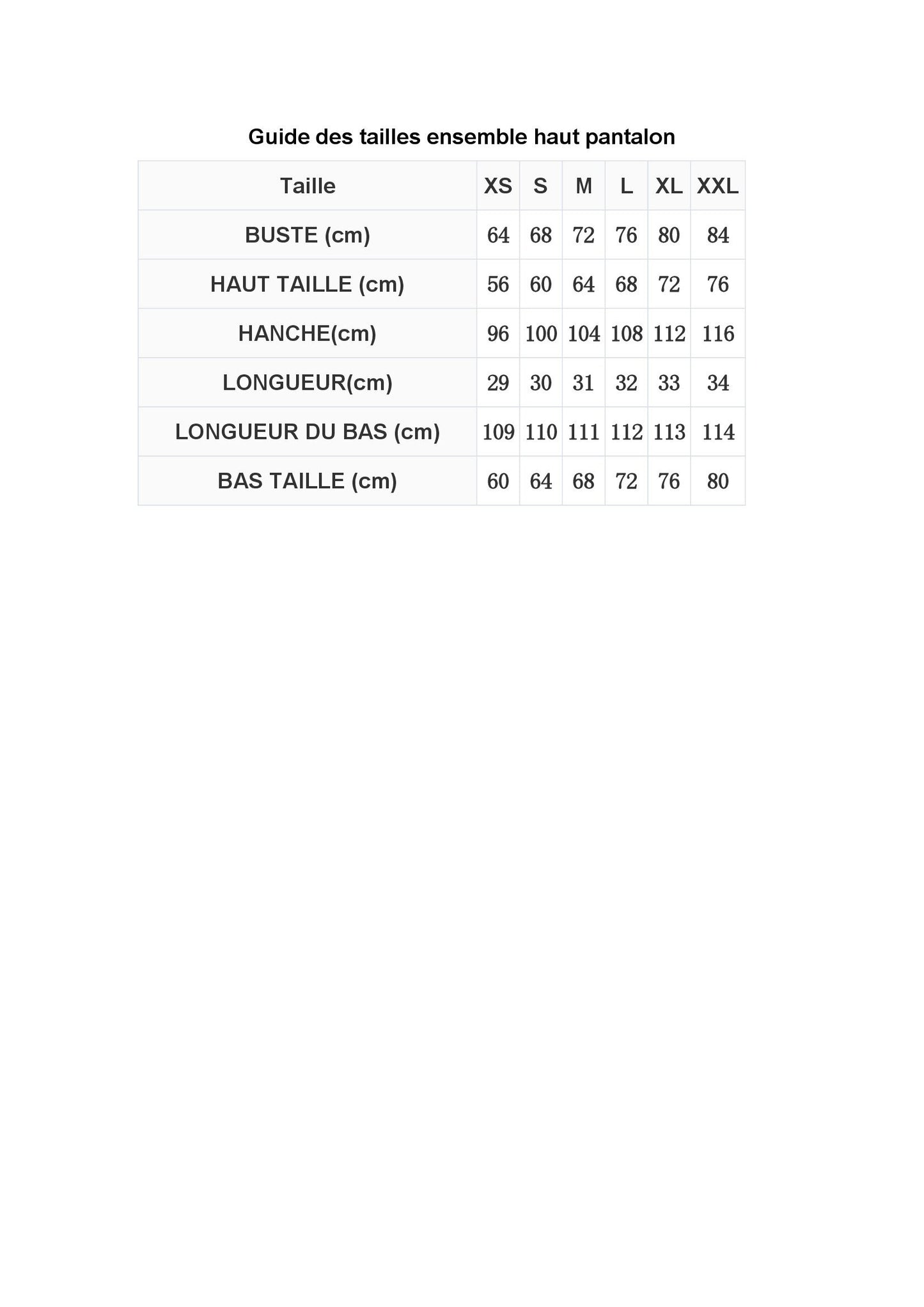 Ensemble haut à bretelle sans manches et pantalon large unie - Chic&Shines