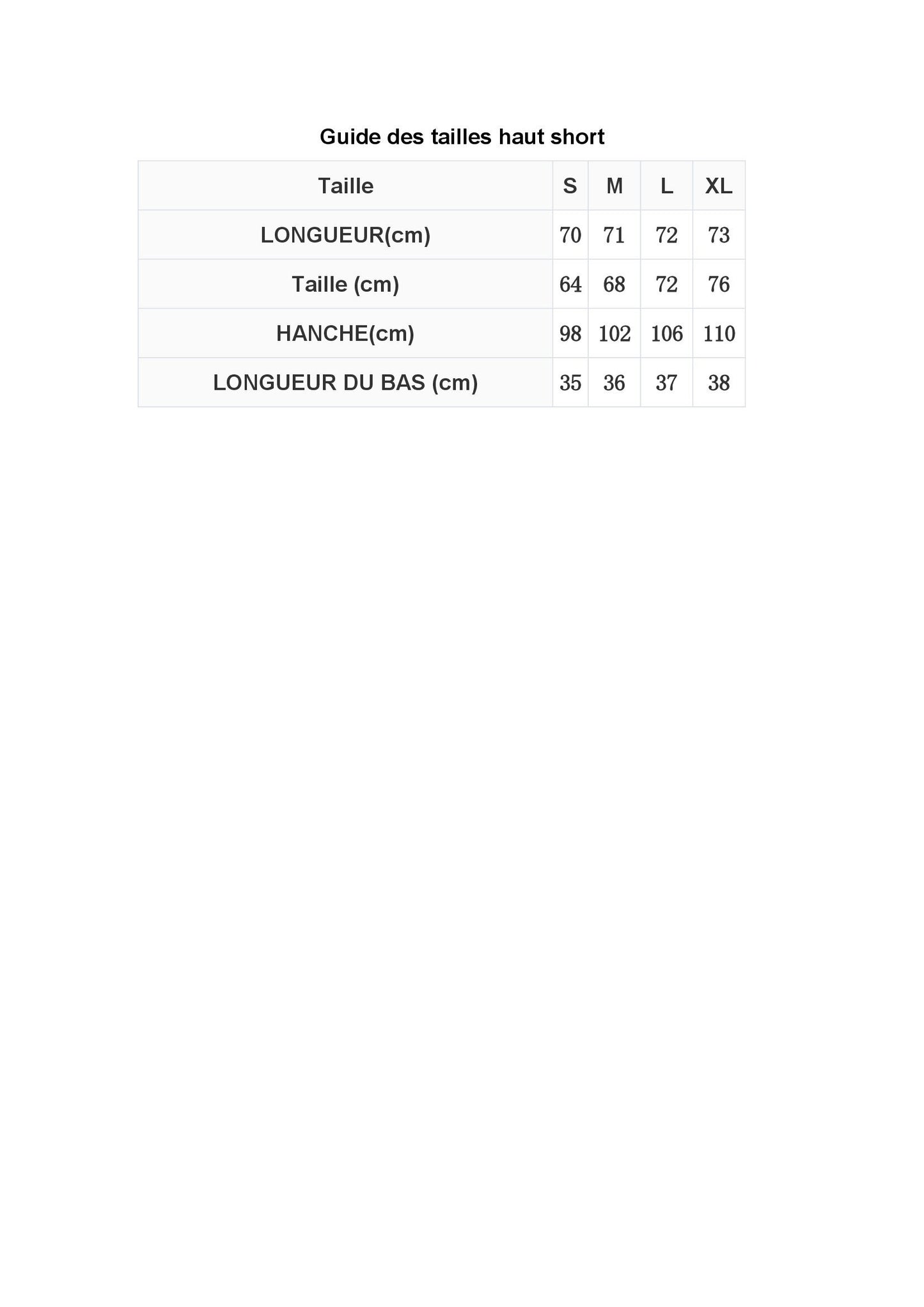 Ensemble Haut Manche court fendu et Short à Cordon d'été - Chic&Shines