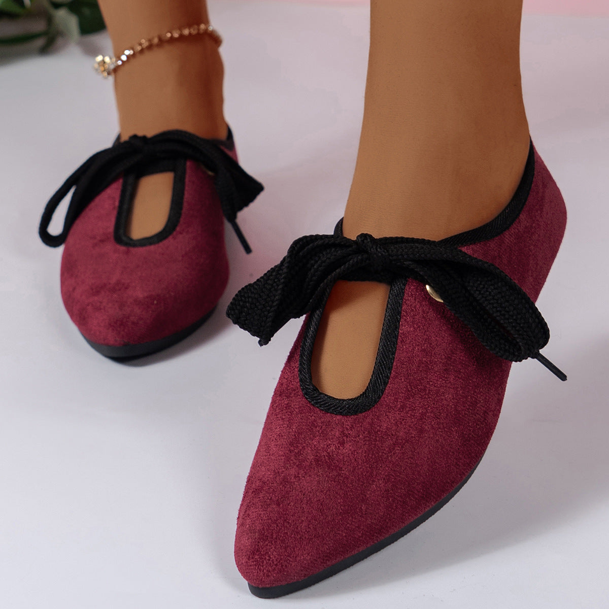 Chaussures plates décontractées Nœud - Chic&Shines