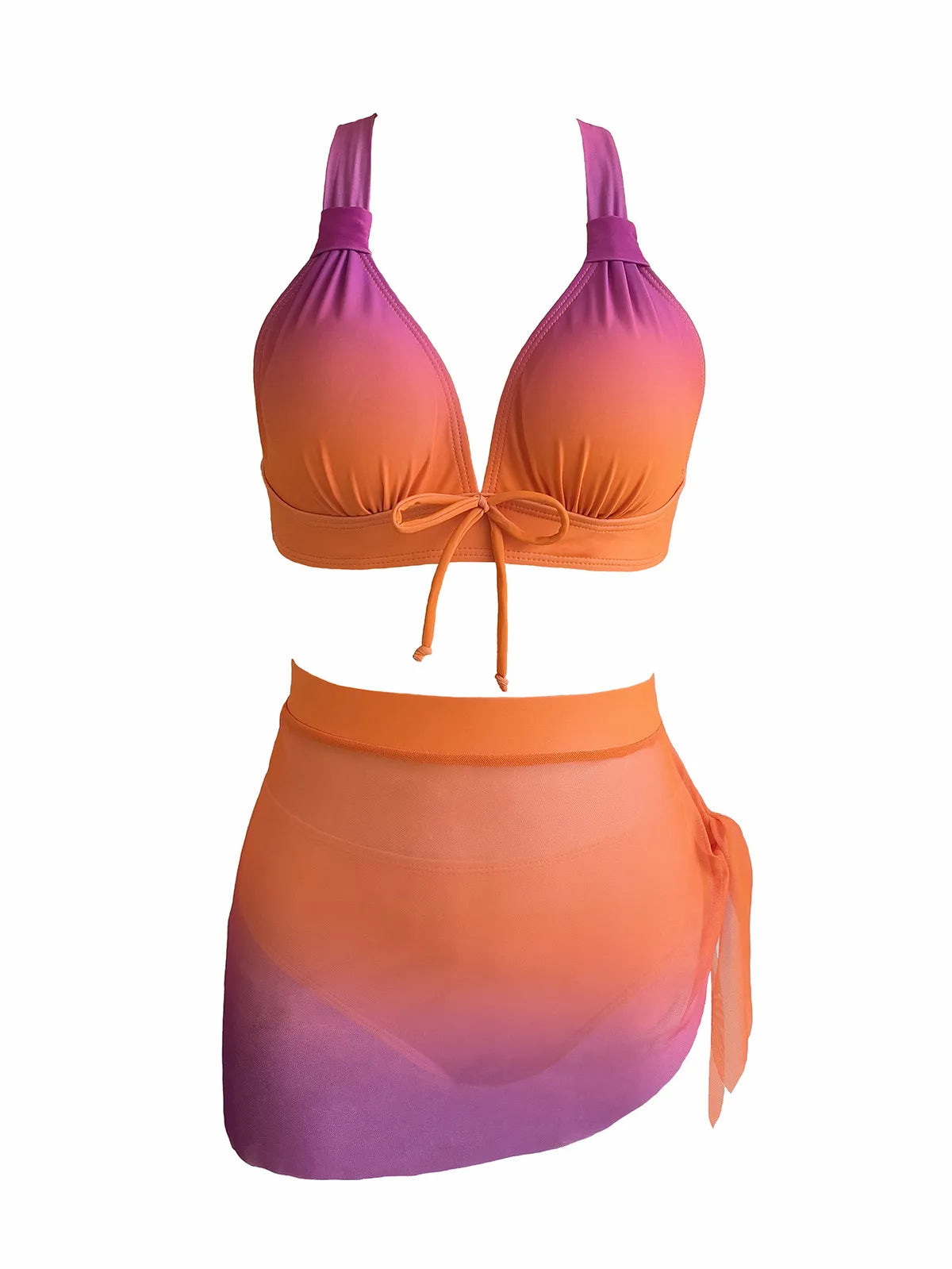 Maillot de bain trois pièces dos nu - Chic&Shines