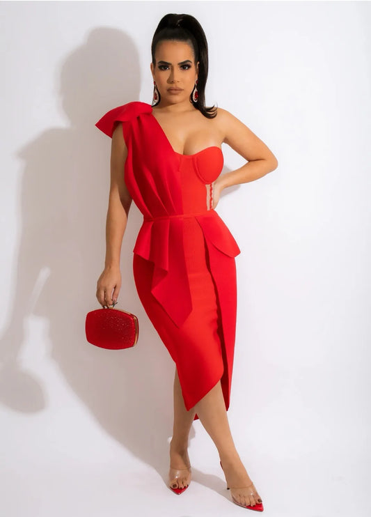 Robe courte épaules dénudées - Chic&Shines