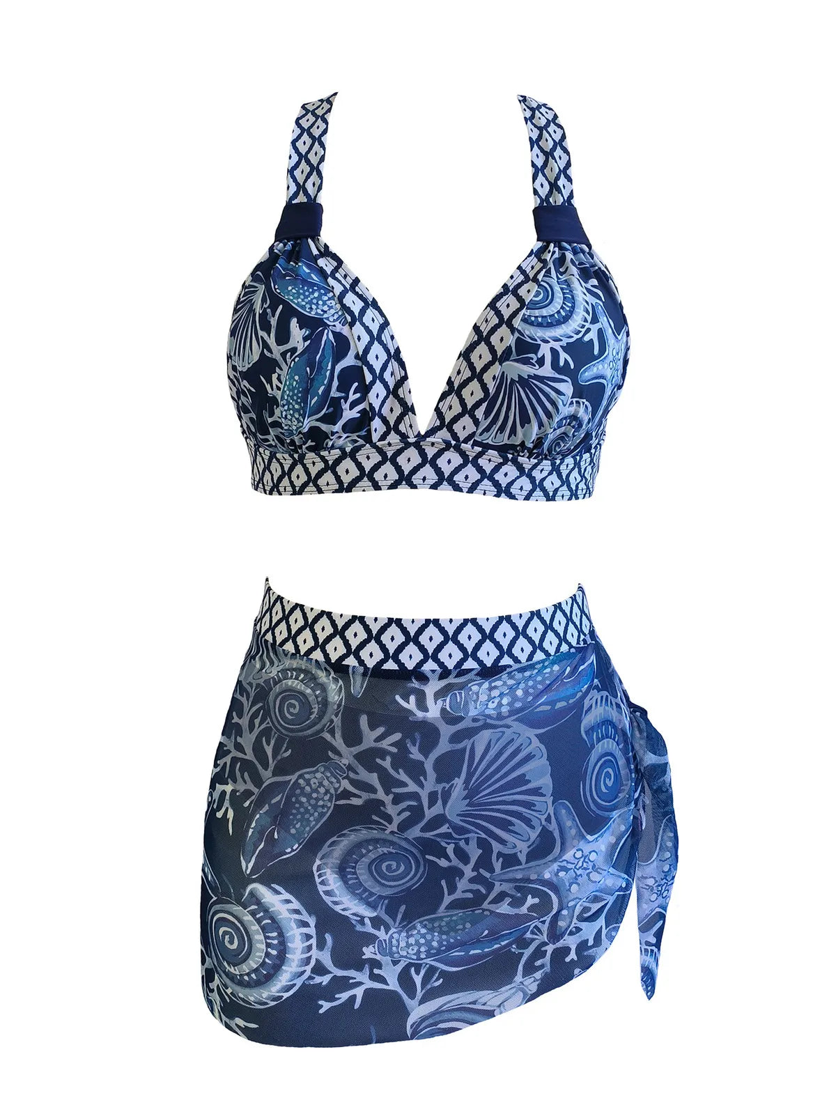 Maillot de bain trois pièces dos nu - Chic&Shines