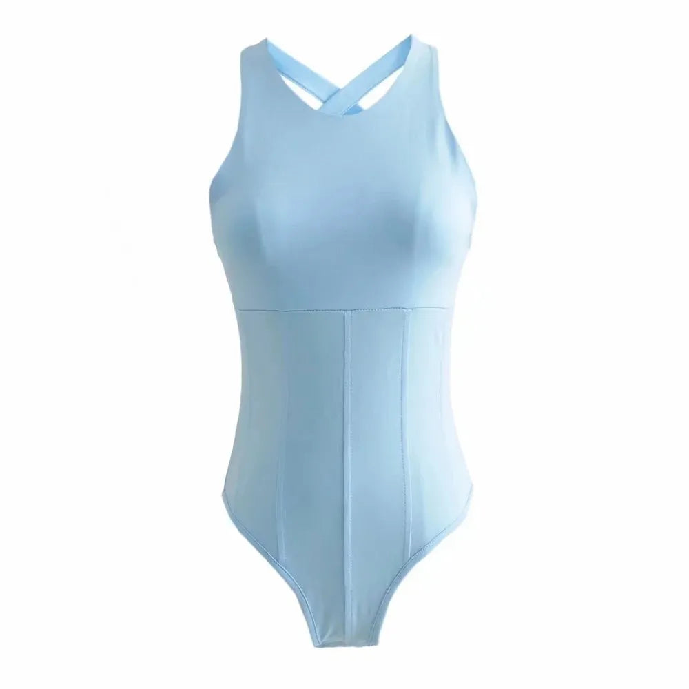 Bodys slim à bretelles - Chic&Shines