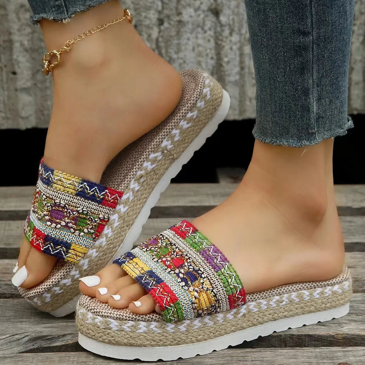 Sandales compensées - Chic&Shines