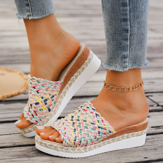 Sandale compensée - Chic&Shines