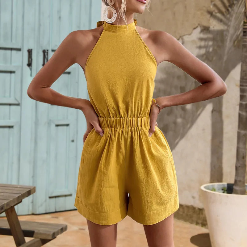Combinaison sans manches à lacets - Chic&Shines