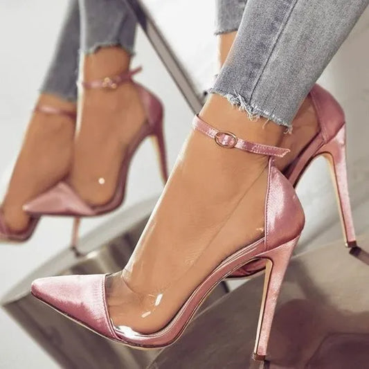 Talons aiguilles transparent - Chic&Shines