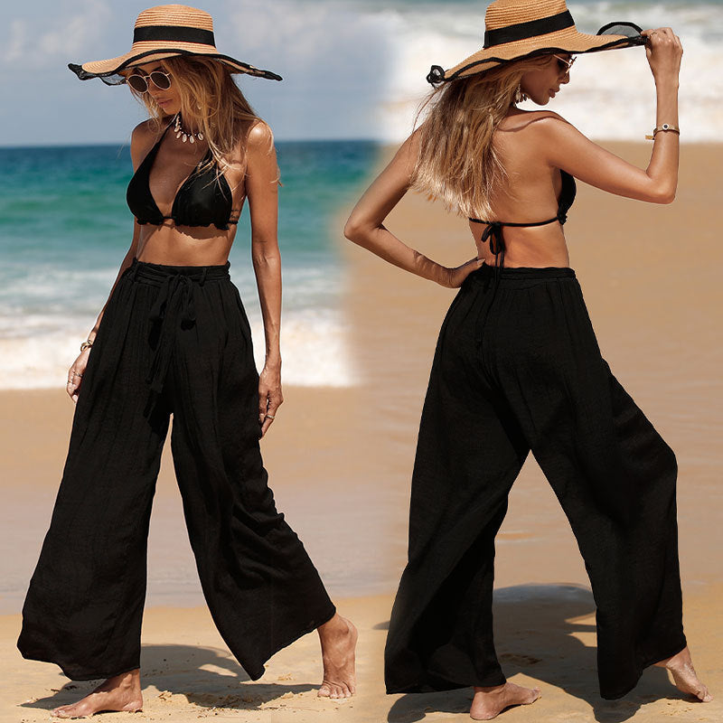 Pantalon De Plage Ample Transparent - Chic&Shines