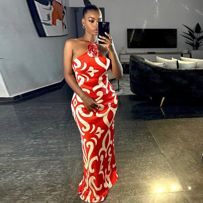 Robe Longue Moulante à bretelles - Chic&Shines