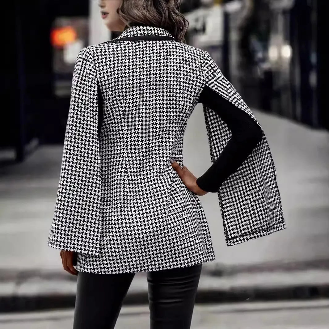 Veste blazer manche longue fendue - Chic&Shines