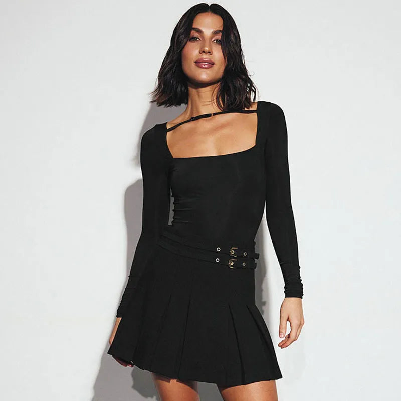 Bodys manches longues et col carré - Chic&Shines