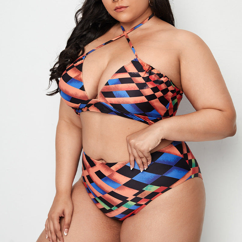 Maillot De Bain 3 pièces Bikini Licou - Chic&Shines
