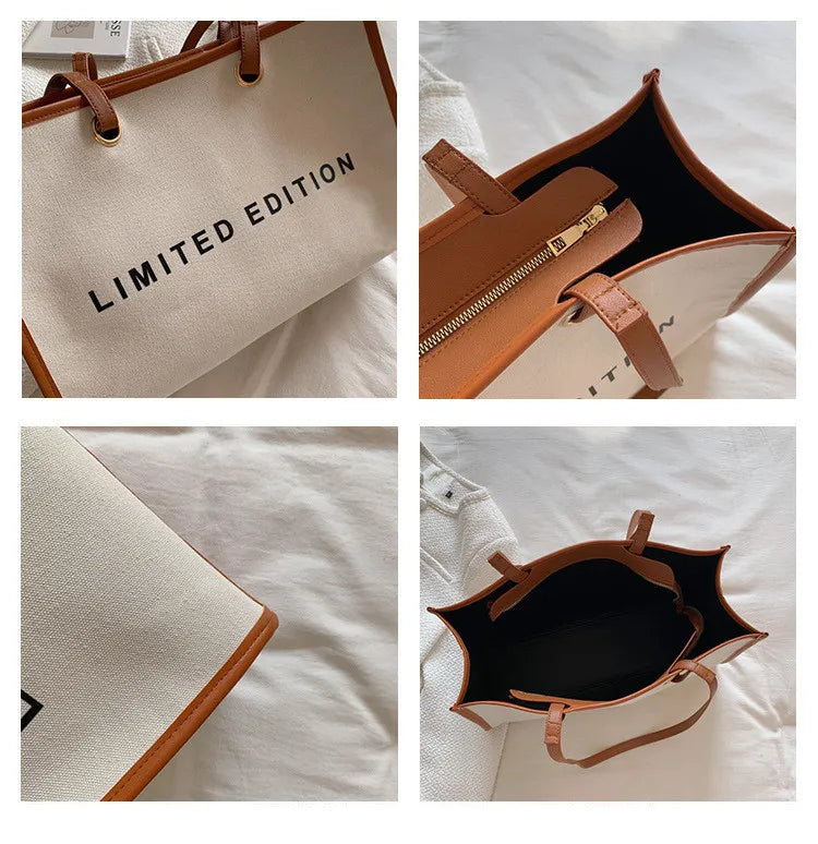 Sac grande capacité en toile imprimé - Chic&Shines
