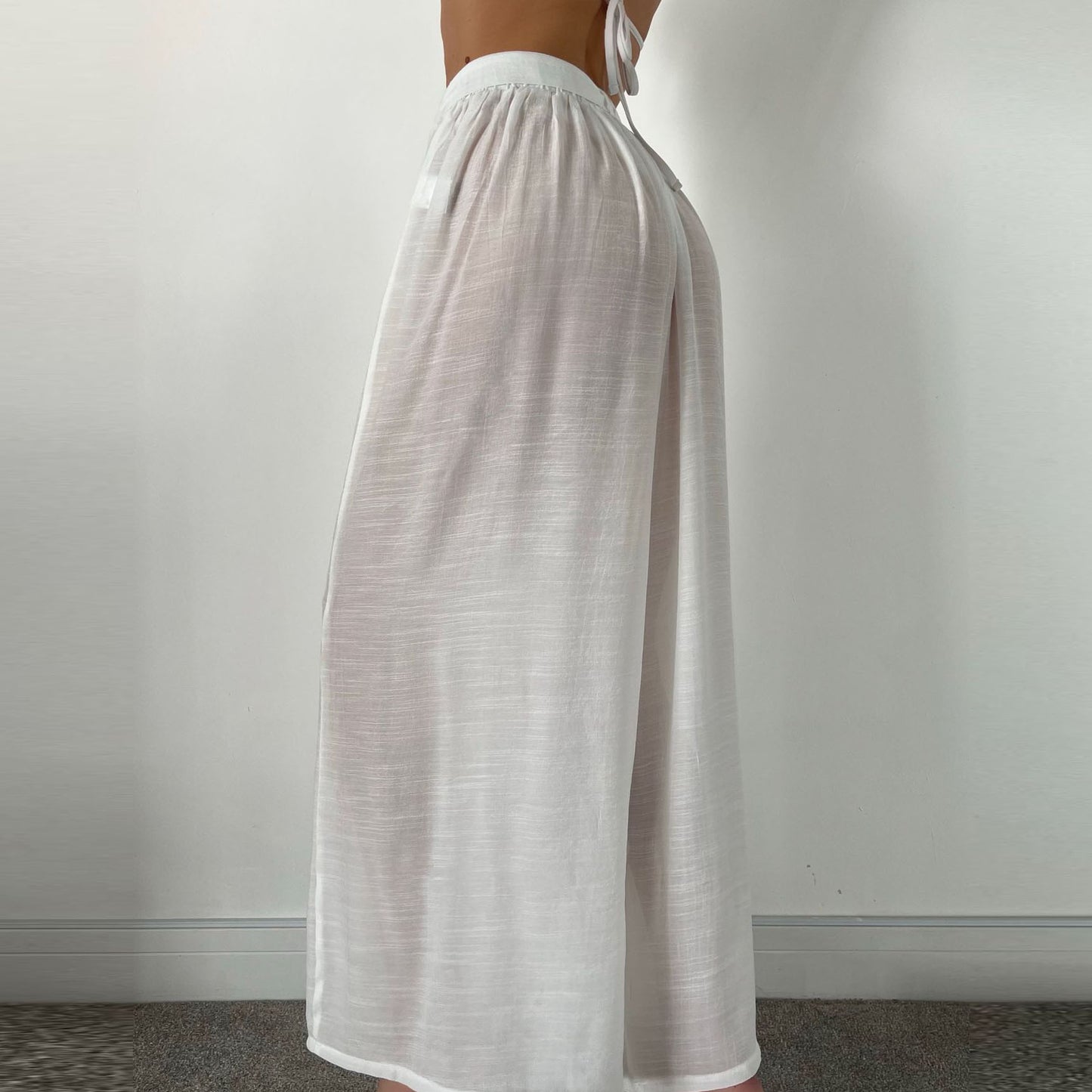 Pantalon De Plage Ample Transparent - Chic&Shines