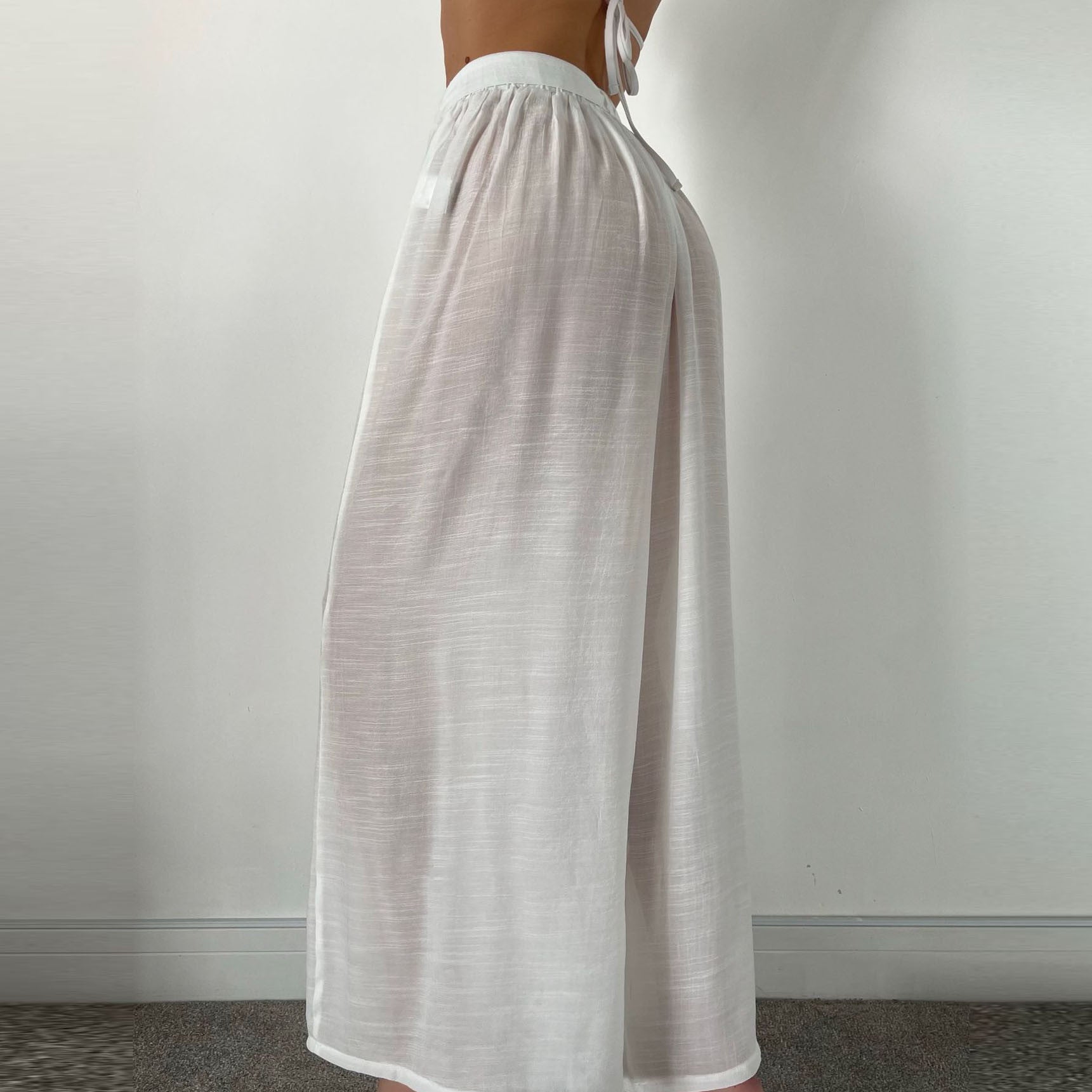 Pantalon De Plage Ample Transparent - Chic&Shines