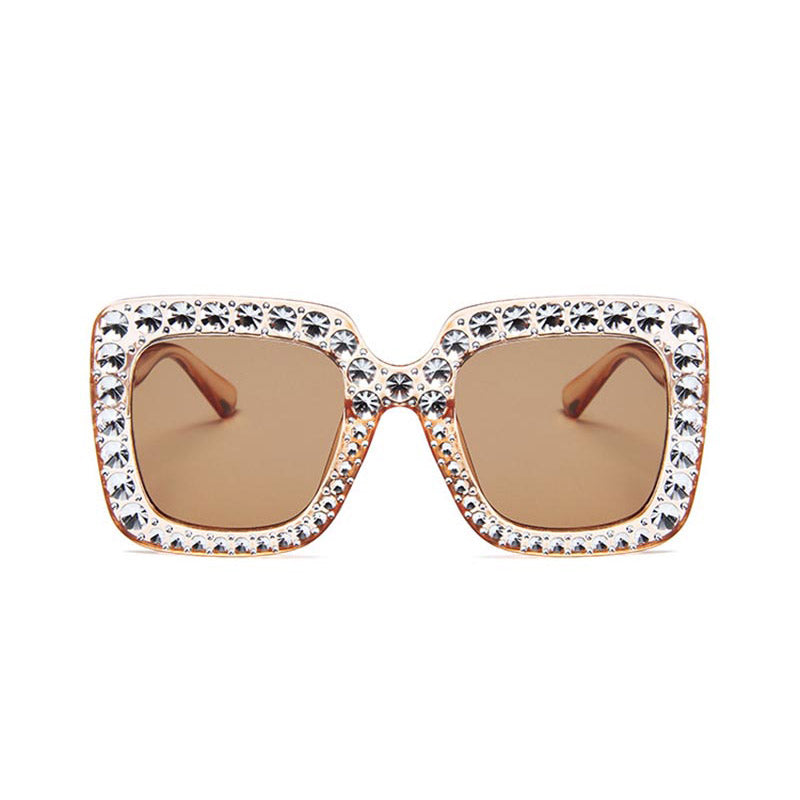Lunettes de Soleil Grand cadre cristal - Chic&Shines