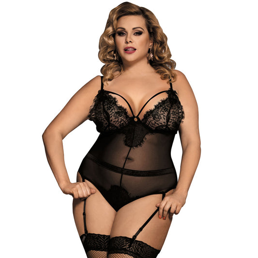 Body lingerie en dentelle transparente - Chic&Shines