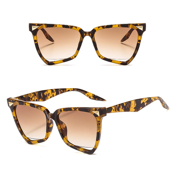 Gradient Color Lunettes de soleil à grande monture - Chic&Shines