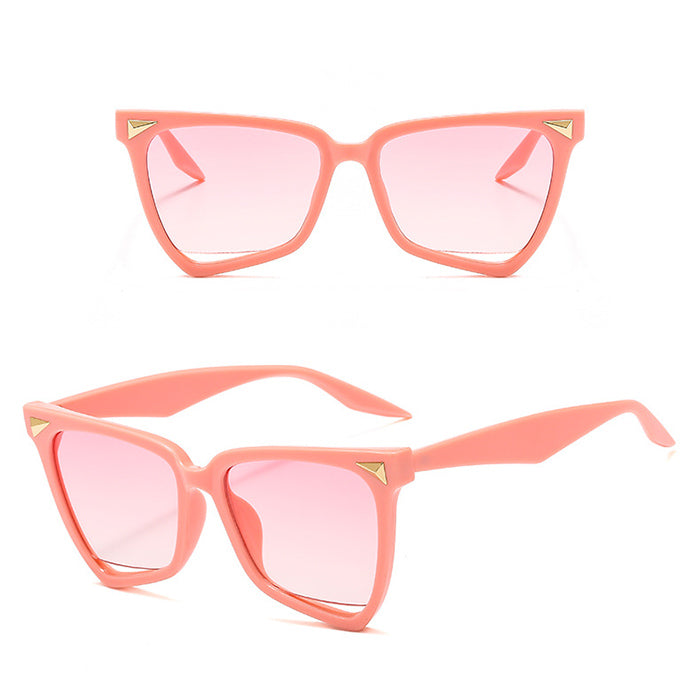 Gradient Color Lunettes de soleil à grande monture - Chic&Shines
