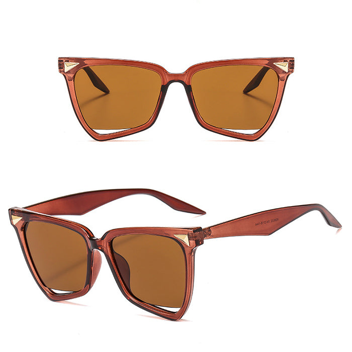 Gradient Color Lunettes de soleil à grande monture - Chic&Shines