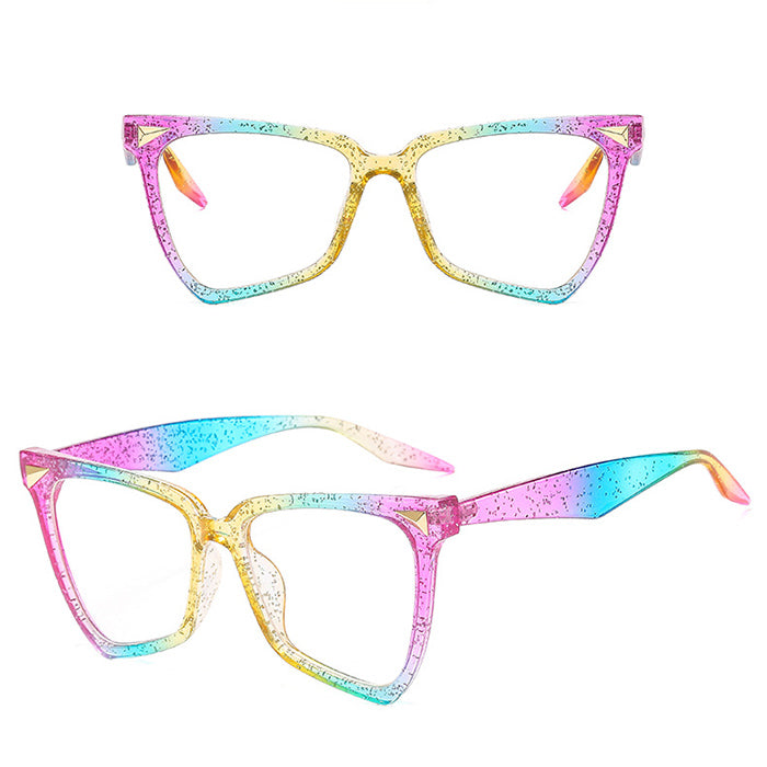 Gradient Color Lunettes de soleil à grande monture - Chic&Shines