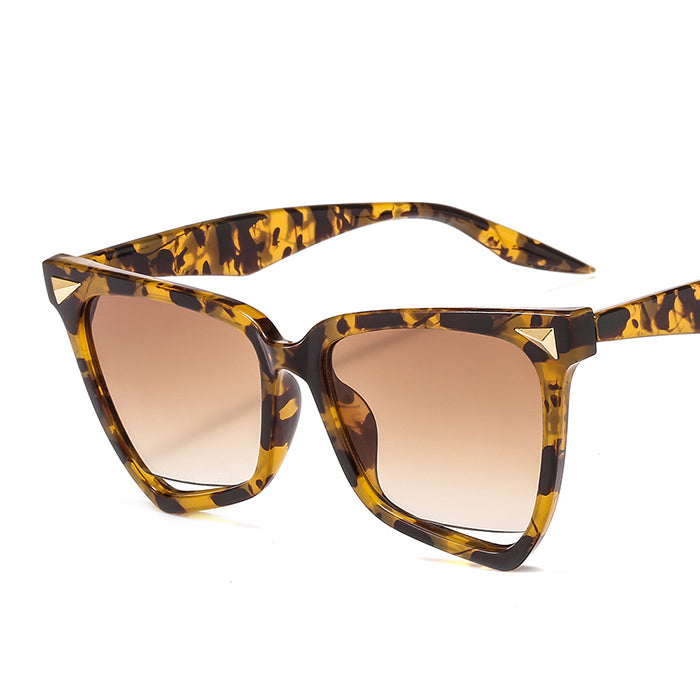 Gradient Color Lunettes de soleil à grande monture - Chic&Shines
