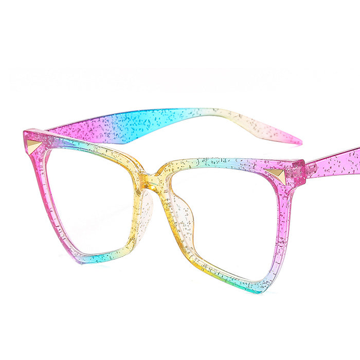 Gradient Color Lunettes de soleil à grande monture - Chic&Shines
