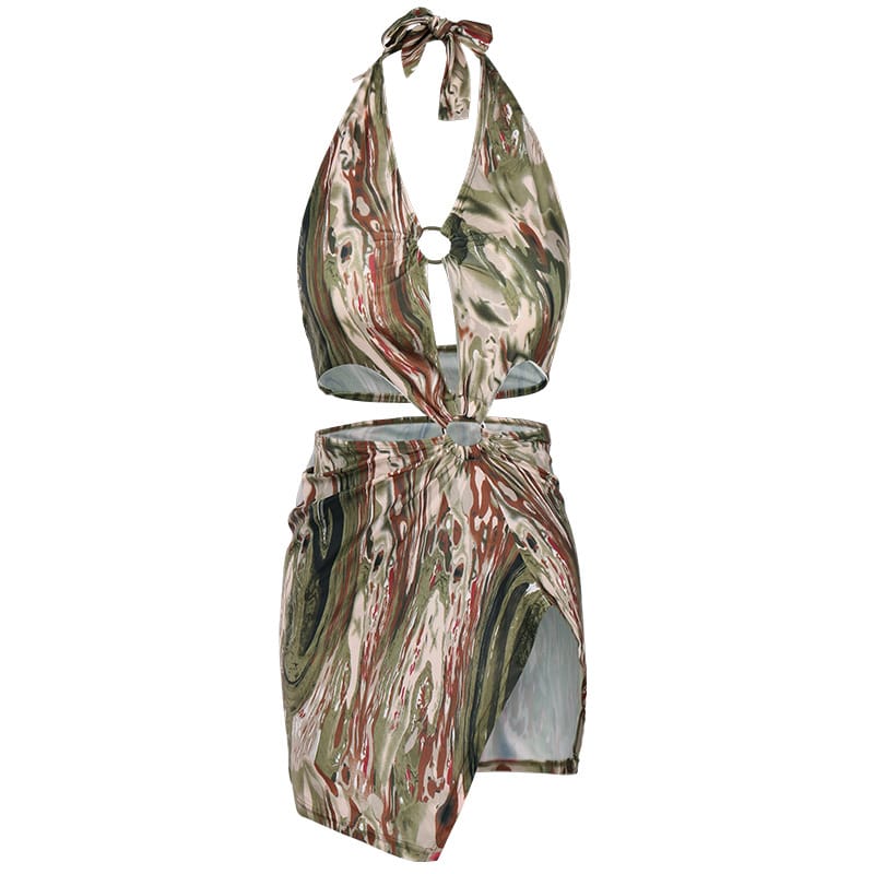 Maillot de bain à encolure dos nu - Chic&Shines