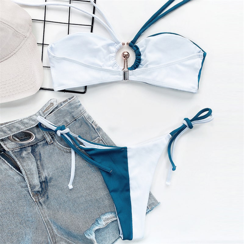 Maillots De Bain Sexy bicolore - Chic&Shines