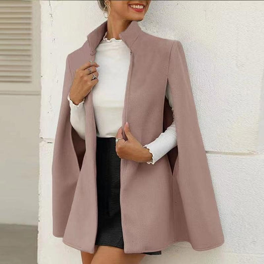 Manteau polaire col haut manche ouvert design - Chic&Shines