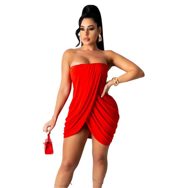 Robe Bustier court