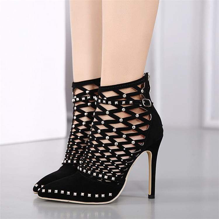 Talon Aiguille Daim Rivet