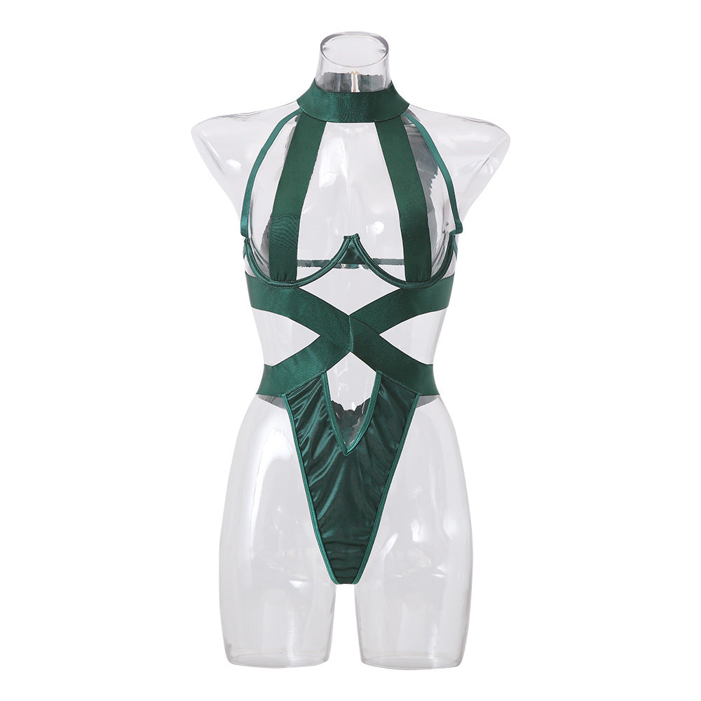 Lingerie licou sexy tendance en nylon