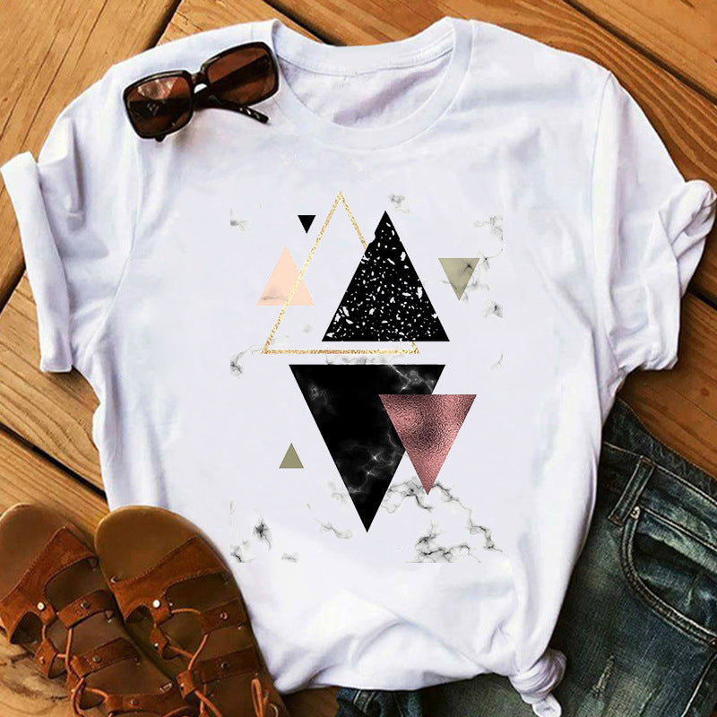 T-shirt à manches courtes imprimé