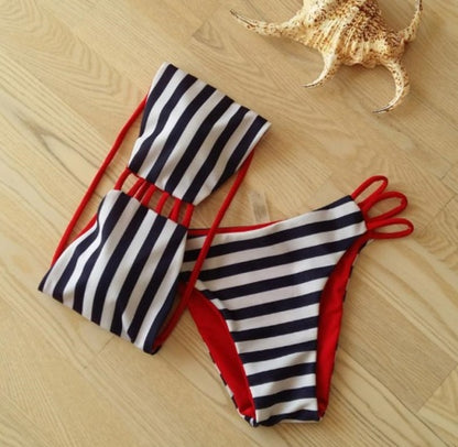 Maillot de bain imprimé bikini - Chic&Shines