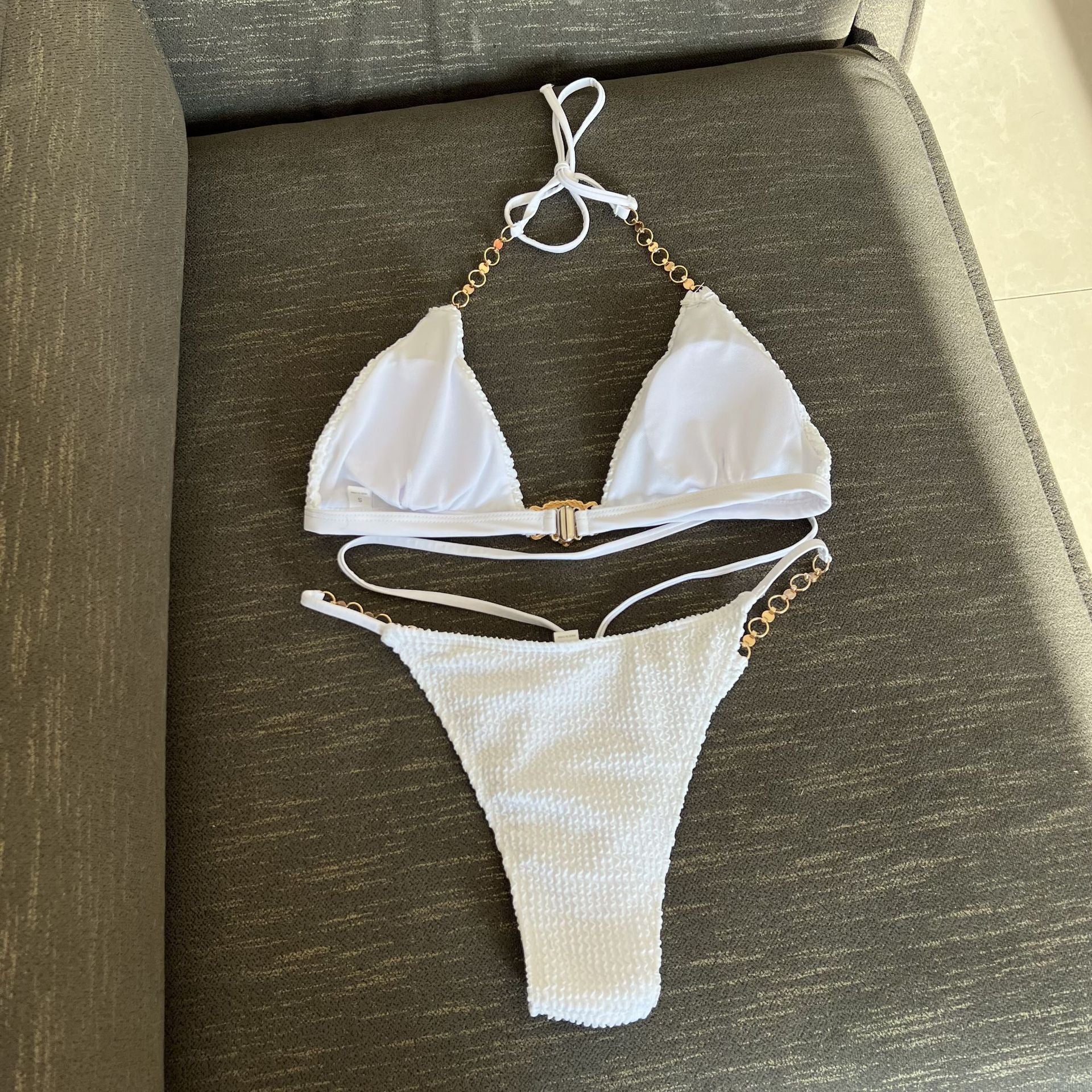 Maillot de bain bikini sexy Love Chain
