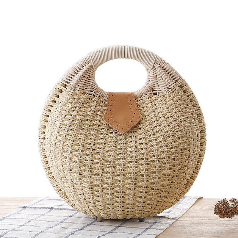 Sac à main en rotin