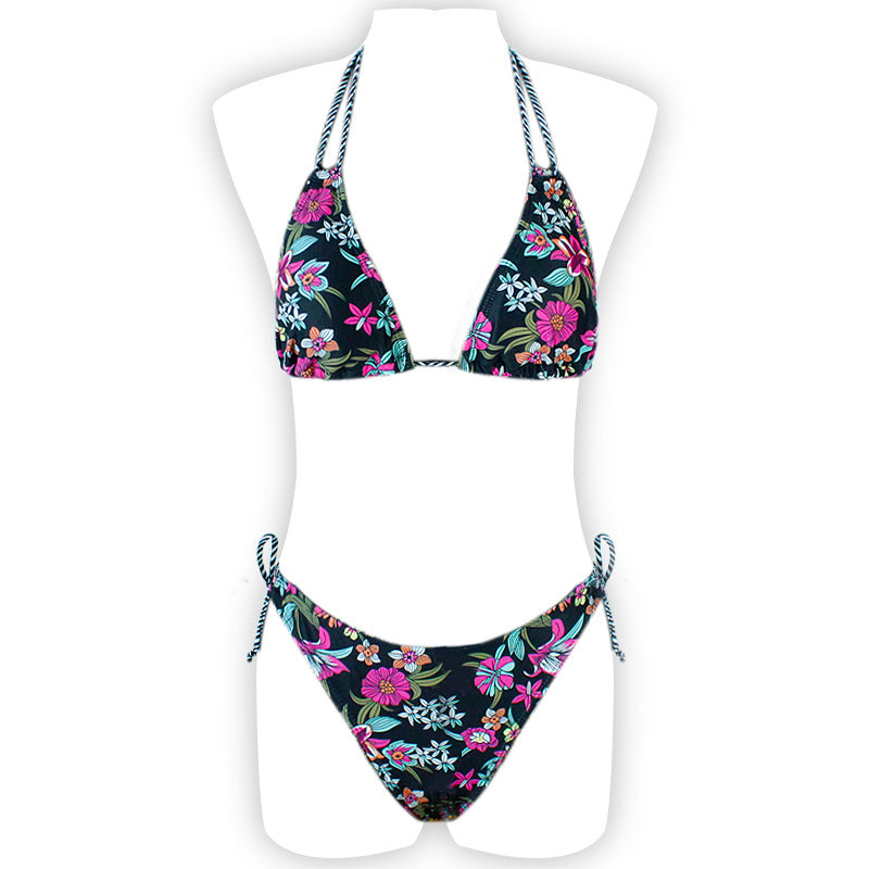 Maillot de bain bikini imprimé