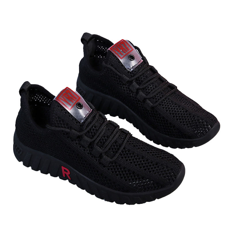 Basket légères décontractée en maille respirante