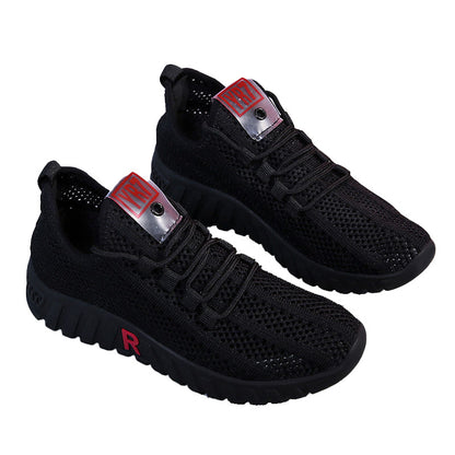 Basket légères décontractée en maille respirante