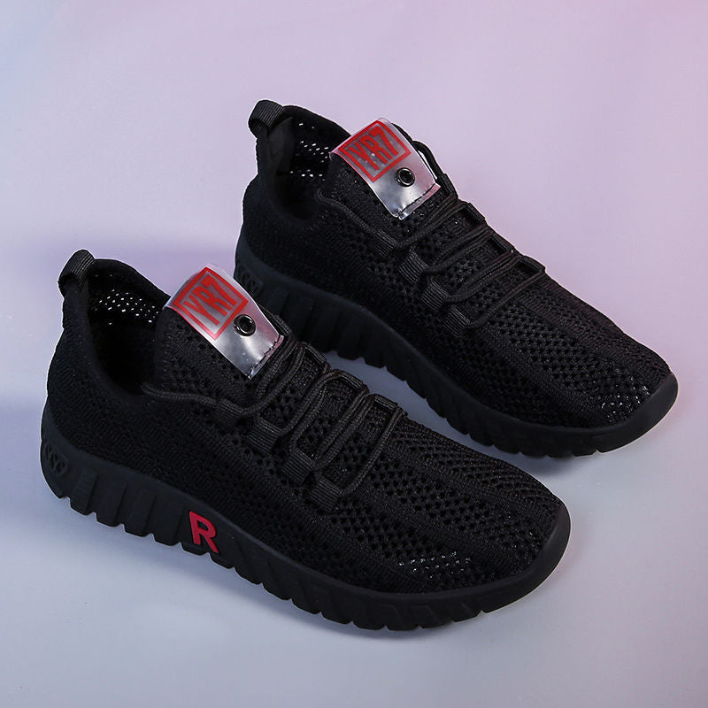 Basket légères décontractée en maille respirante