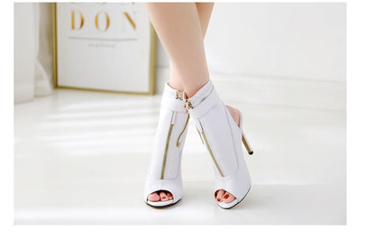 Talons hauts en simili cuir - Chic&Shines