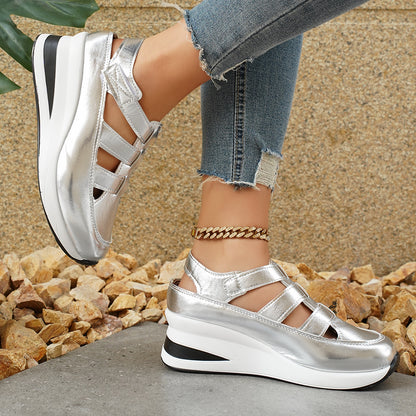 Chaussure à semelles épaisses réhaussantes - Chic&Shines