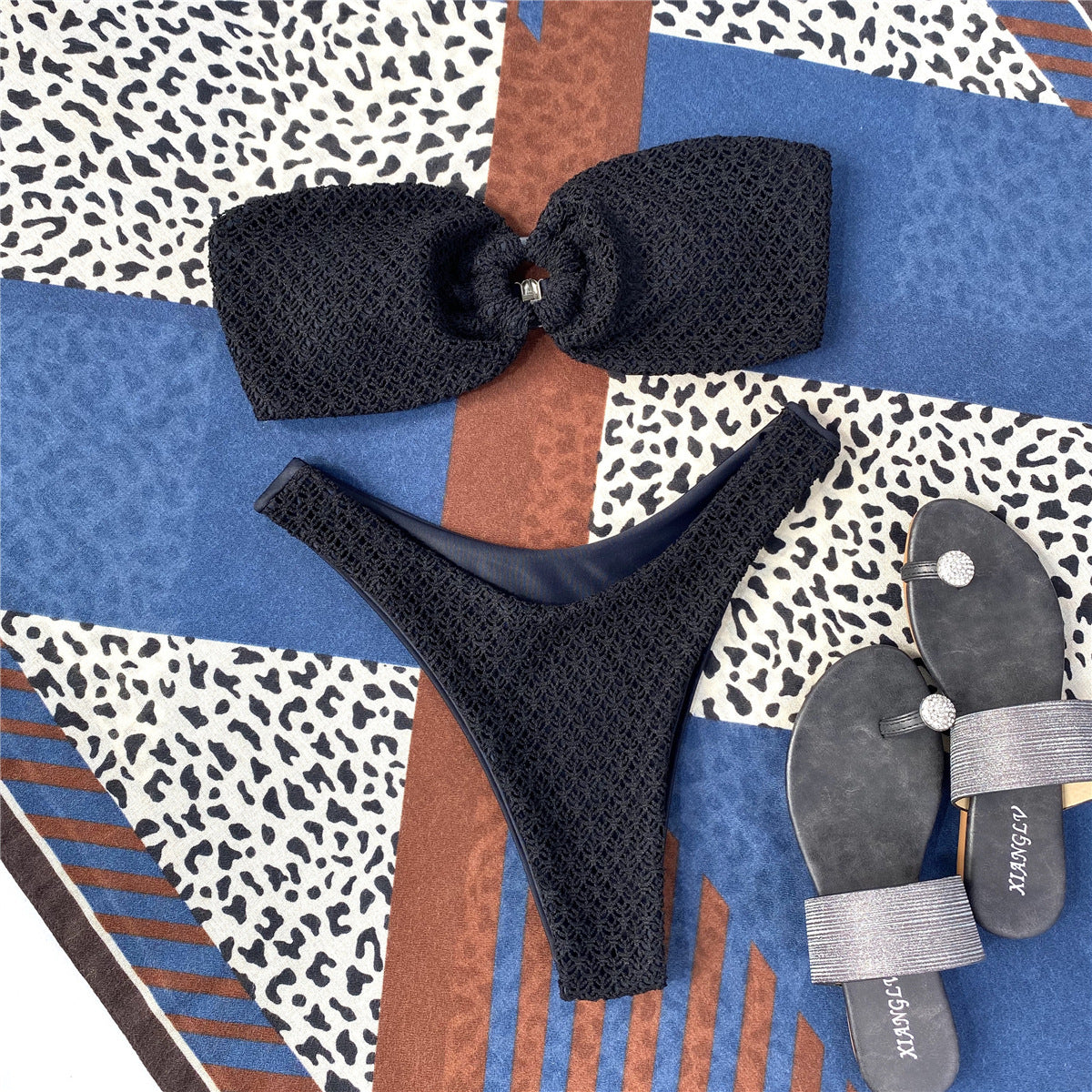 Maillot de bain 2 pièces tube