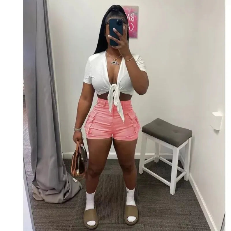 Short moulant poche cargo